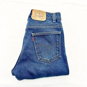 Levi's 509 Vintage Rare Dark Wash Denim Jeans 80's Denim  Size 33 x 30